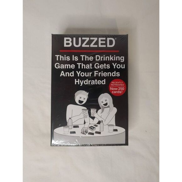 Buzzed - This Is The Drinking Game That Gets You and Your Friends Hydrated - Picture 1 of 4